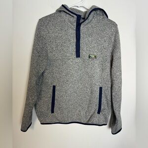 Gray Hooded Men's Shirt